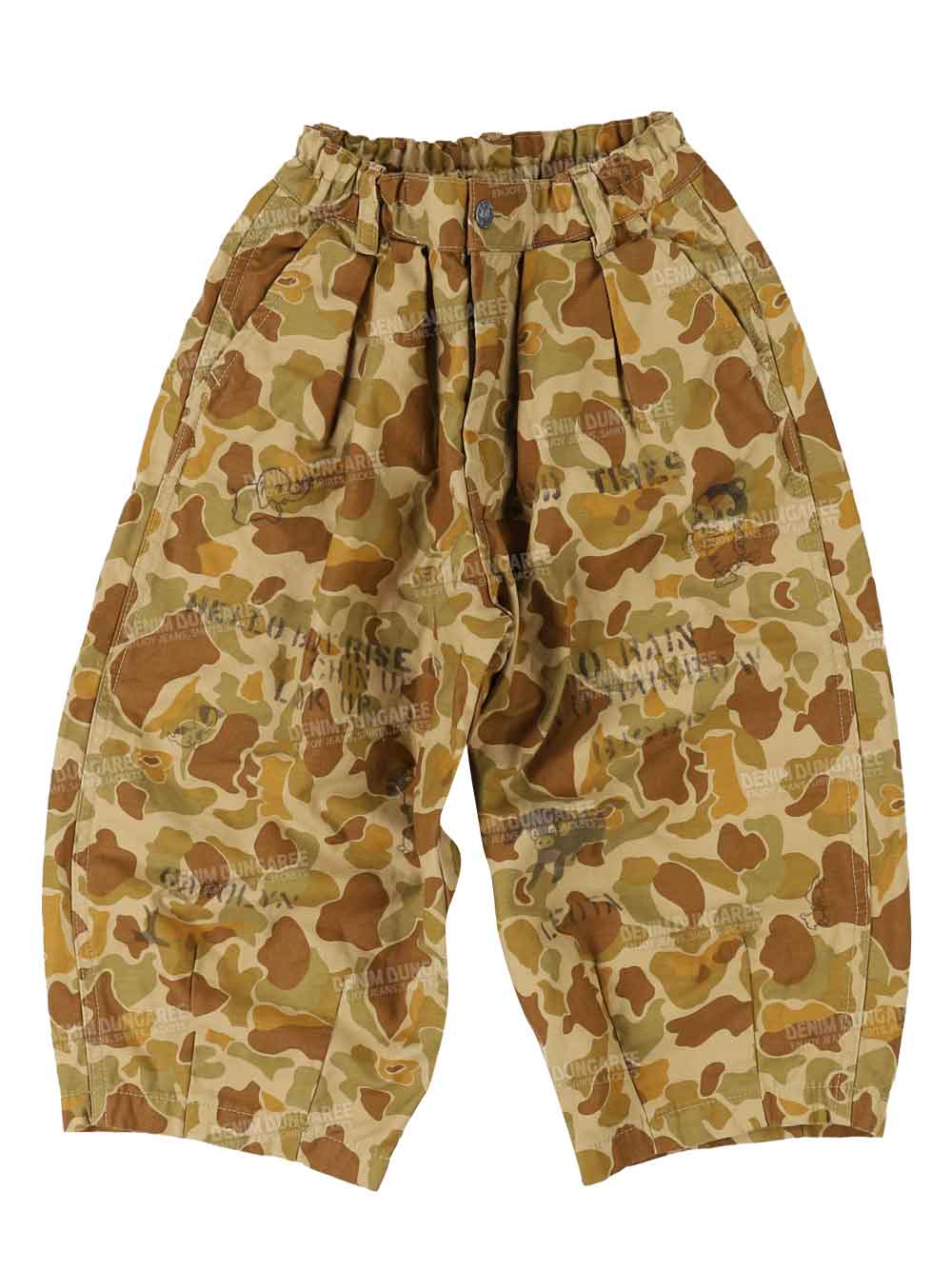 PREORDER: Printed Beige Pants