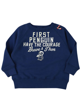 First Penguin Blue Sweatshirt