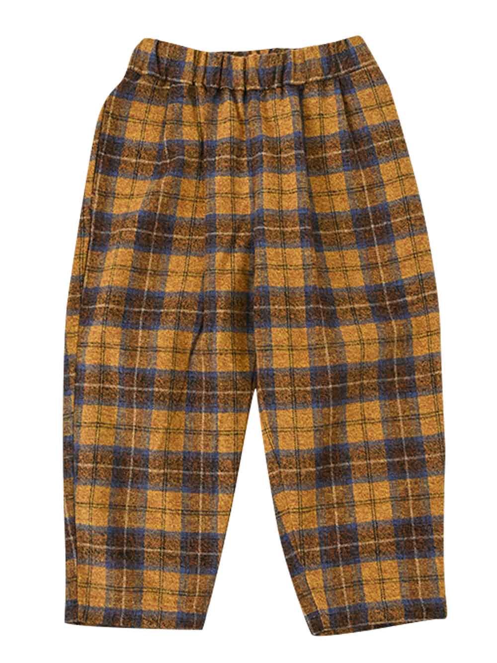 PREORDER: Dark Yellow Plaid Pants