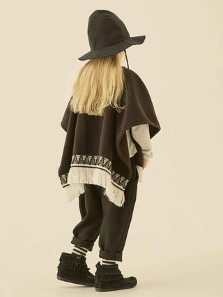 ZigZag Fringe Poncho