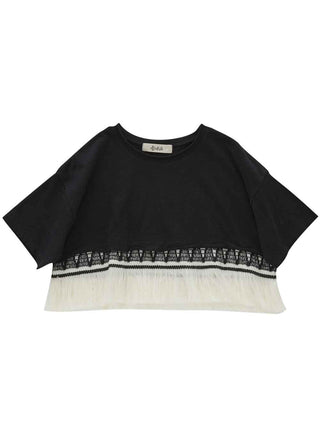 ZigZag Fringe Short Tee