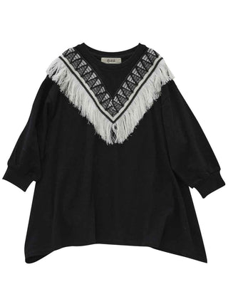 PREORDER: ZigZag Fringe Long Tee