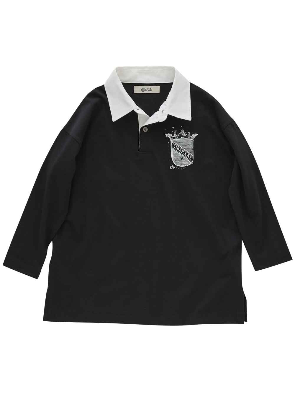 PREORDER: Black Emblem Polo Shirt