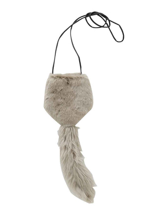 Greige Cat Tail Pochette