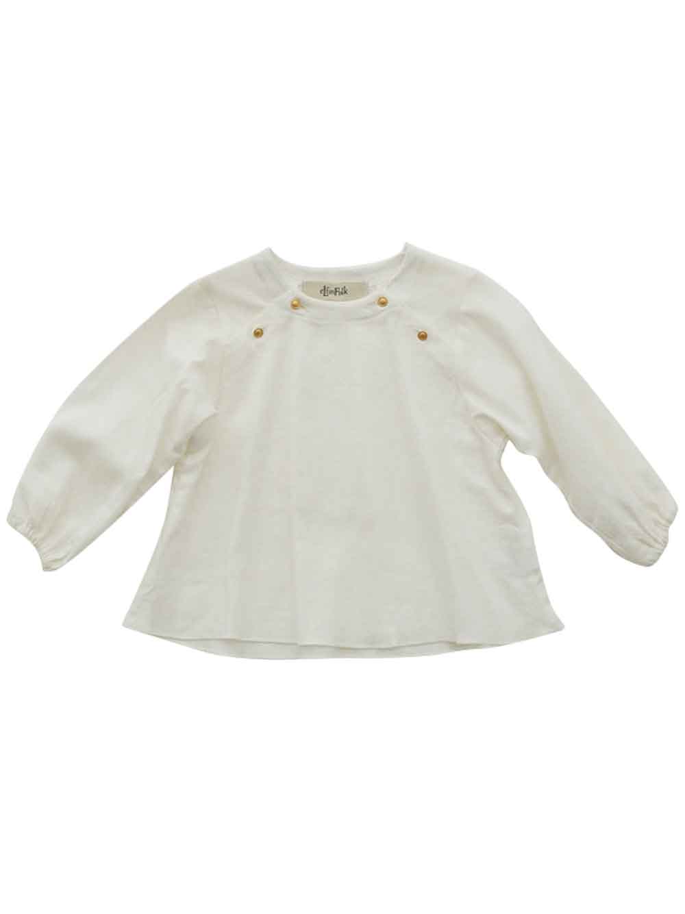 PREORDER: White Cotton Baby Blouse