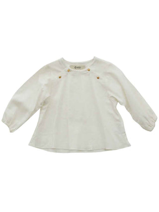 PREORDER: White Cotton Baby Blouse