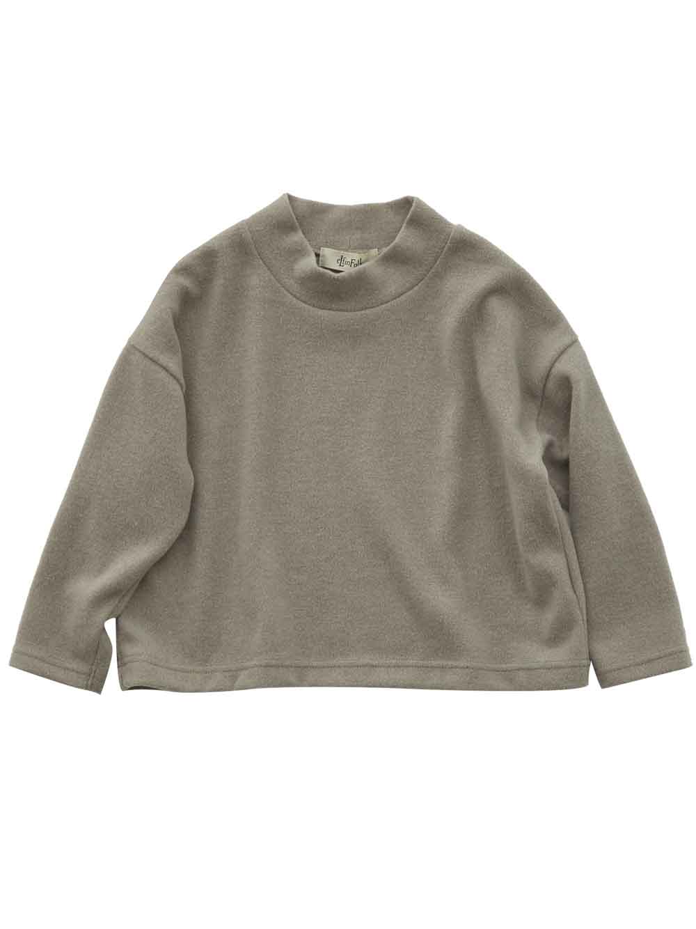 PREORDER: Sand Beige Mock Neck Pullover