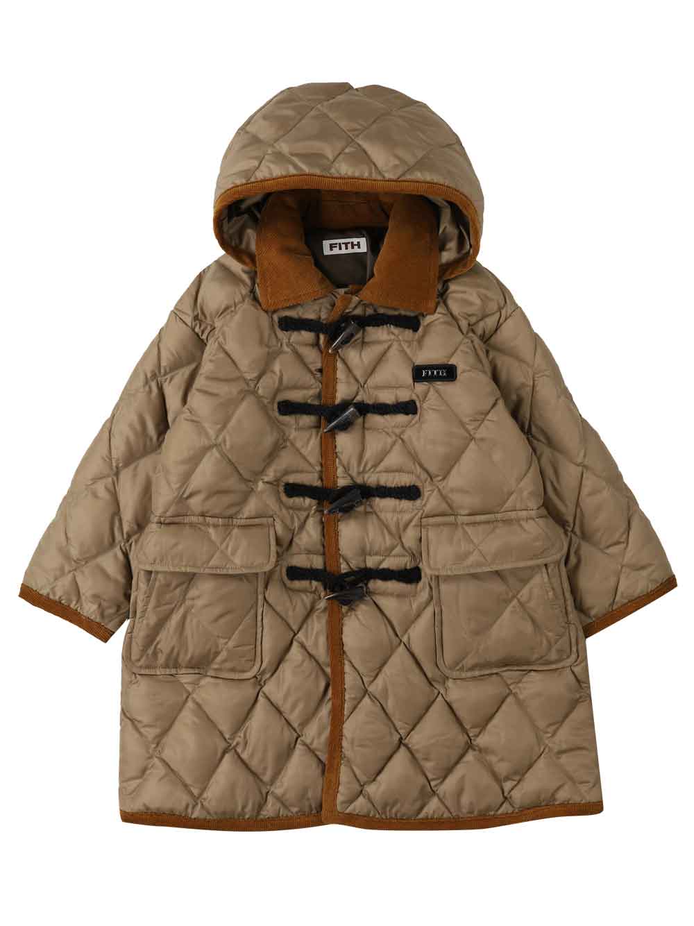 PREORDER: Beige Quilted Coat