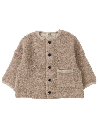 PREORDER: Beige Fuzzy Cardigan