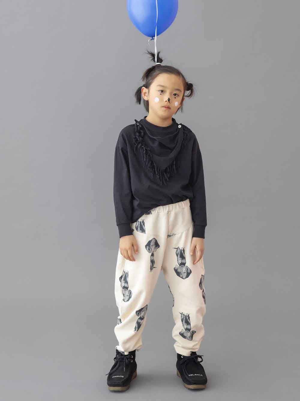 PREORDER: Black Dog Print Pants