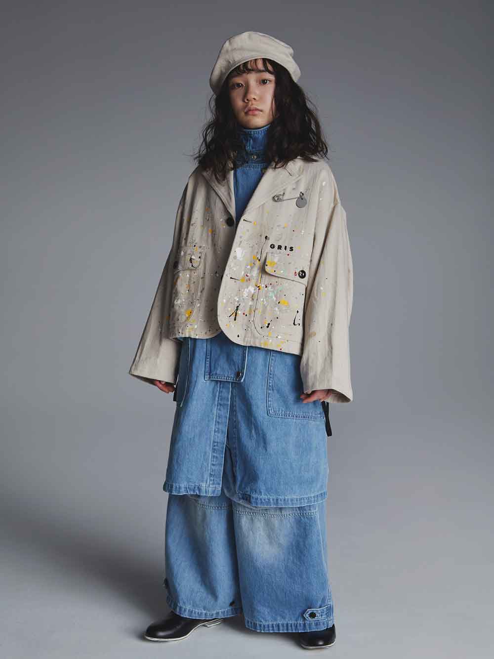 PREORDER: Blue Cow Boy Coat