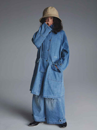 PREORDER: Blue Cow Boy Coat