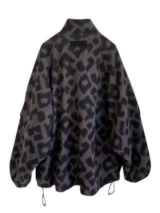 PREORDER: Leopard Fleece Big Pocket Blouson