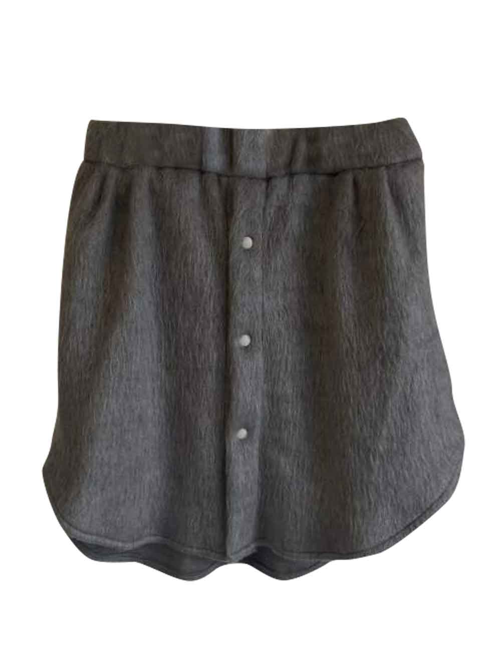 PREORDER: Grey Shirt Tail Skirt