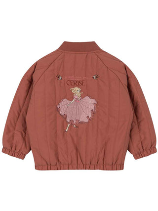 PREORDER: Rose Juno Frill Bomber Jacket