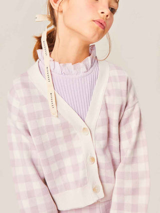 PREORDER: Carlota Mauve Cardigan