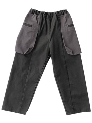 Black Pocket Pants