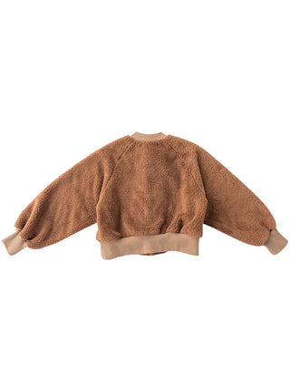 PREORDER: Brown Button Blouson