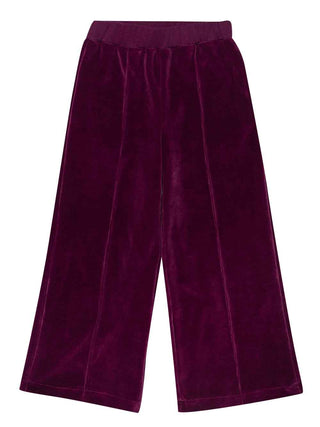 PREORDER: Red Velvet Logo Trousers