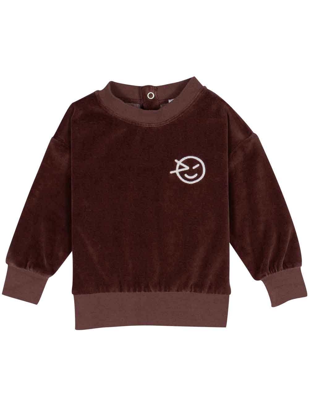 Mini Velour Sweatshirt