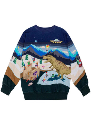 Monti Pixelscape Sweatshirt