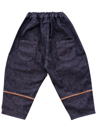 Epaulette Denim Pants