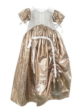 Azeli Foil Dress