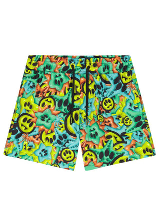 Multicolor Swim Shorts