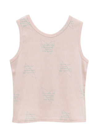 PREORDER: Pink x Lime Green Heart Song Tank Top