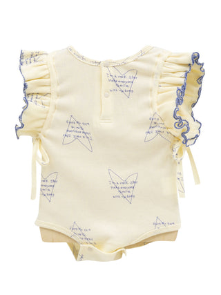 PREORDER: Ivory x Blue Heart Song Romper