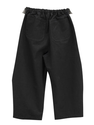 PREORDER: Black Vintage Tuck Pants