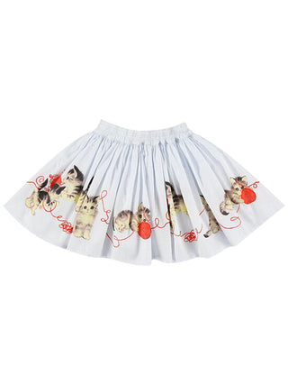 PREORDER: Wizz Kittens Blue Skirt