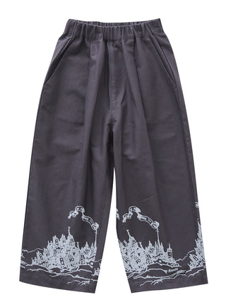 Elfheim  Charcoal Wide Pants