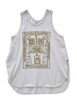 Chateau Emblem Ivory Tanktop