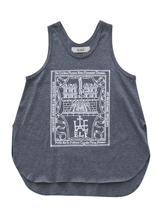 Chateau Emblem Dark Grey Tanktop