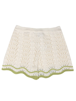 Claudia Openwork Shorts