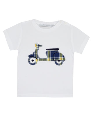 Scooter Embroidered T-Shirt