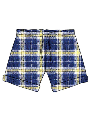 Plaid Bermuda