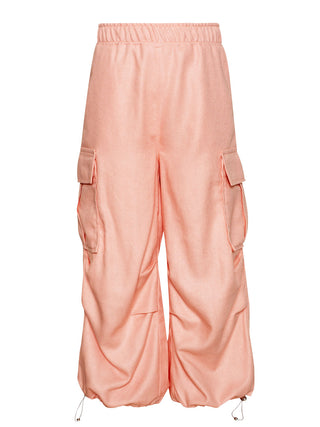 Pink Sunlit Cargo Pants