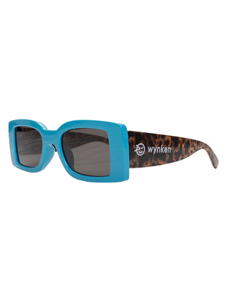 Turquoise Pop Color UV Sunglasses