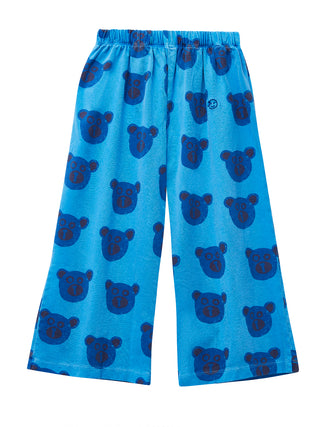 Blue Wide Leg Pants