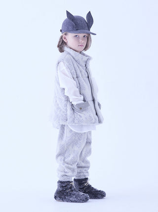 Ivory Snow Jacquard Sweatpants