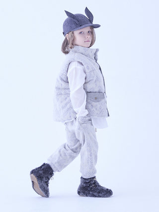 Ivory Snow Jacquard Sweatpants