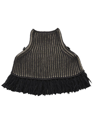 Rib Knit Knights Cape