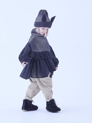 Rib Knit Knights Cape