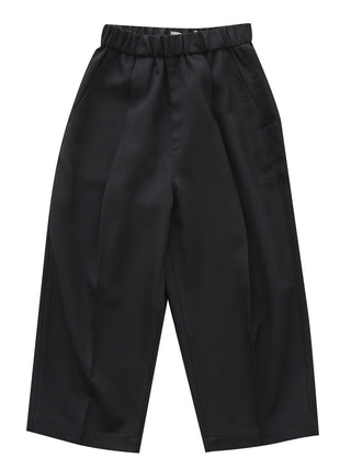 Black Center Pressed Pants