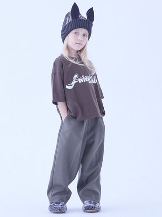 Olive Center Pressed Pants