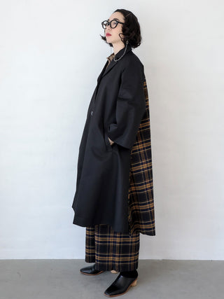 Black Tartan Trousers