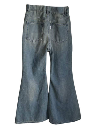 Light Blue Flare Denim Pants