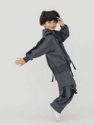 Charcoal Utility Pocket Pants